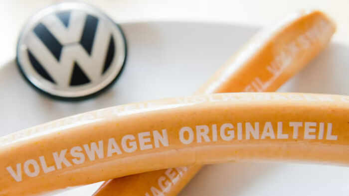 Volkswagen sold more sausages than they did cars in 2015.