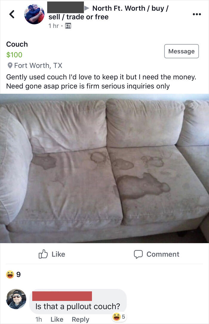 50 Crazy Things People Sold On Facebook Marketplace.