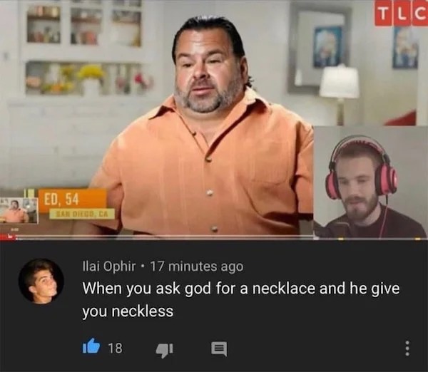 Necklace - ago When you ask god for a necklace and he give you neckless 18