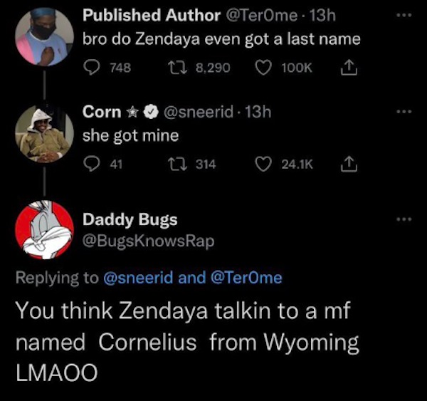 cornelius from wyoming - Published ro doya even got a last name
