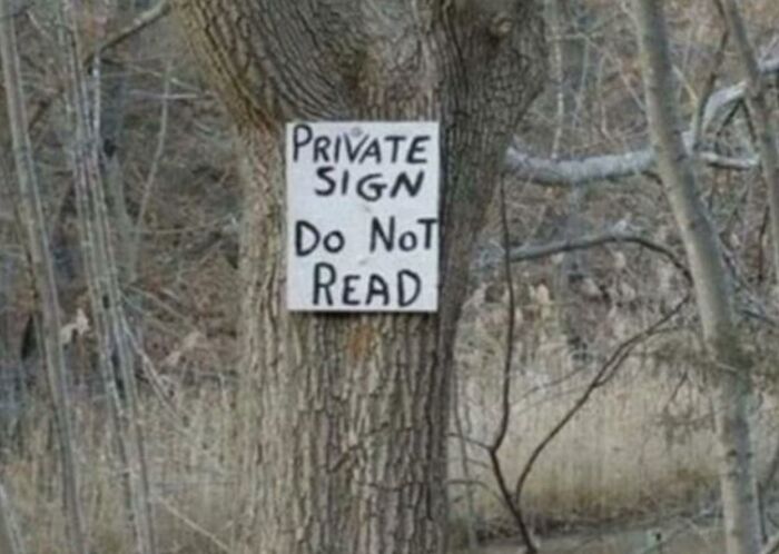 30 Funny And Stupid Signs.