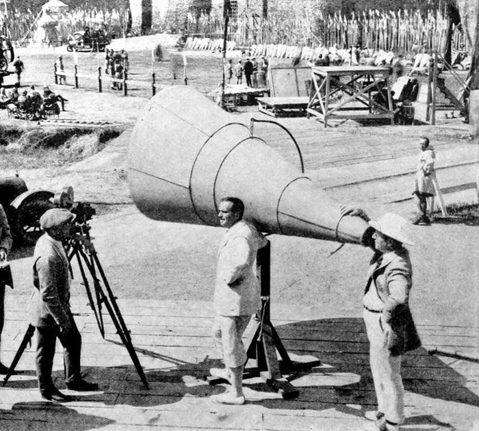 pictures from history - movie director with megaphone - 18