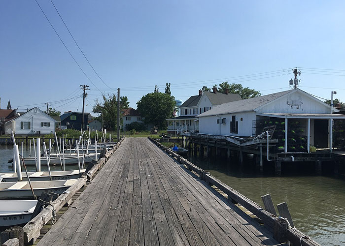 about Tangier Island, a community of ~500 off the coast of Virginia that live on a sinking island and speak a unique form of Old English