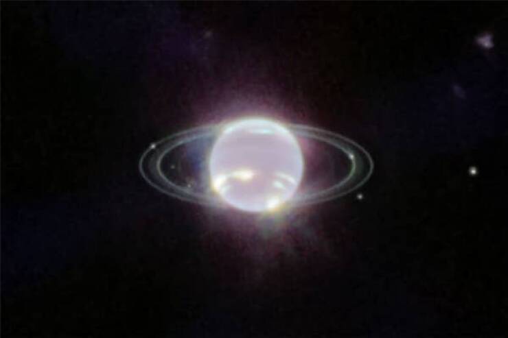 cool pics  - jwst neptune rings