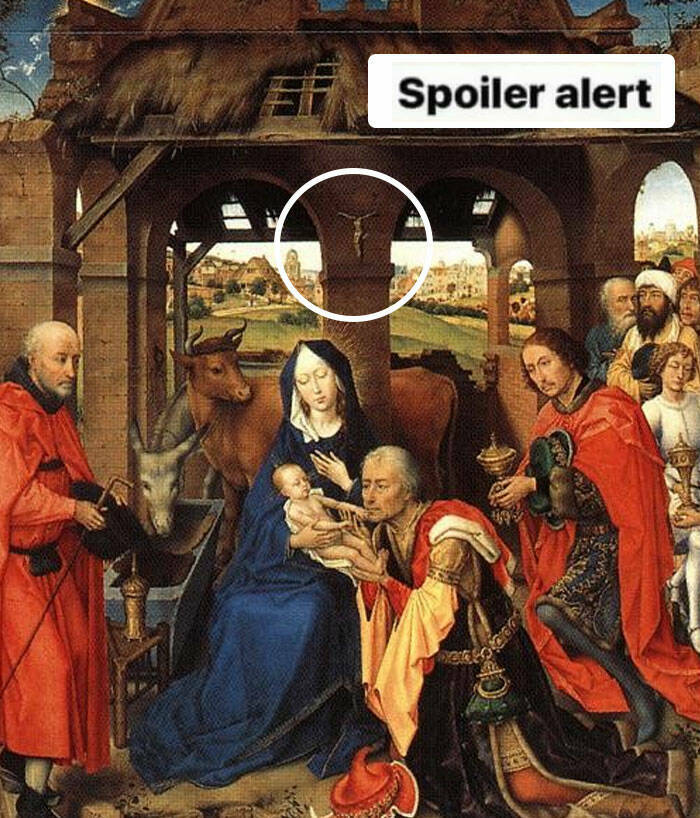 cursed images  - saint columba altarpiece - # Spoiler alert 1695 Dedic
