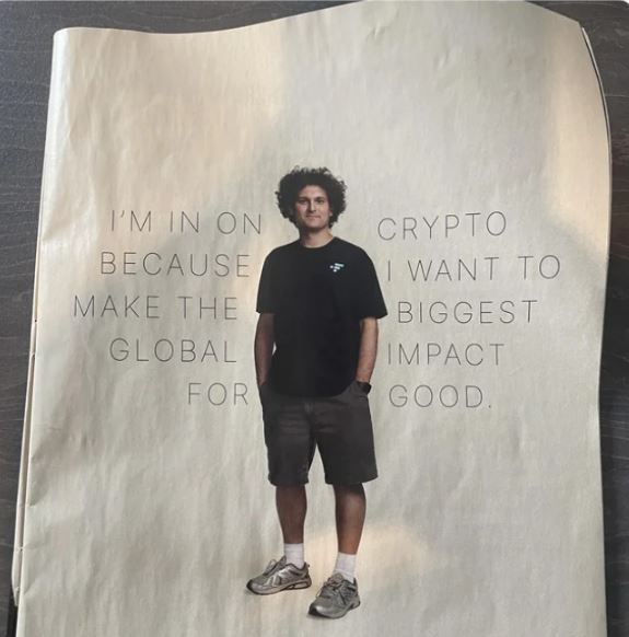 poorly aged posts - t shirt - I'M In On Because Make The Global For Crypto I Want To Biggest Impact Good.