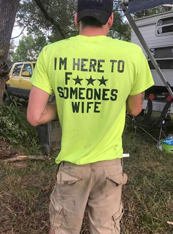 horrible co-workers - t shirt - Im Here To F F Someones Wife