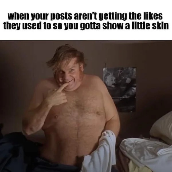 spicy memes - Imgur - when your posts aren't getting the they used to so you gotta show a little skin