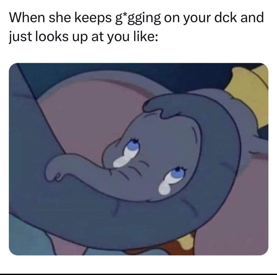 spicy memes - cartoon - When she keeps ggging on your dck and just looks up at you