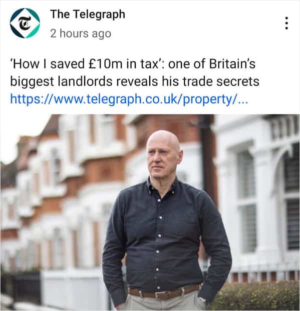 “Alternative Title: “How I Stole £10m From Societies Most Vulnerable People.” One Of Britain’s Biggest Landlords Reveals His Trade Secret: He’s A C**t”