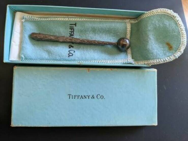 odd items with simple explanations - tiffany rotary phone dialer - Tiffa&Co. Tiffany & Co.