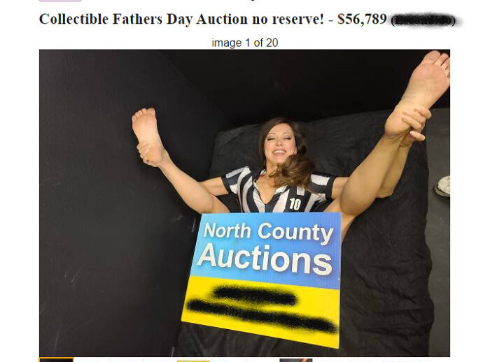 wtf craigslist and facebook posts - photo caption - Collectible Fathers Day Auction no reserve! $56,789 image 1 of 20 M 10 North County Auctions