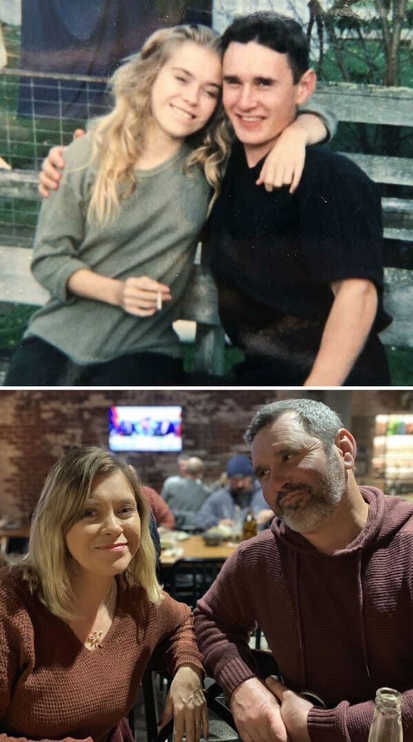 “My Parents Have Been Married For 25 Years Today. Then And Now”