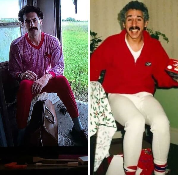 “Borat vs. My Dad. Very Nice”