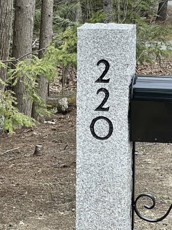 This neighbor who technically didn't do anything BAD per se, but they used an "O" instead of a zero on their granite mailbox, and it pisses everyone off: