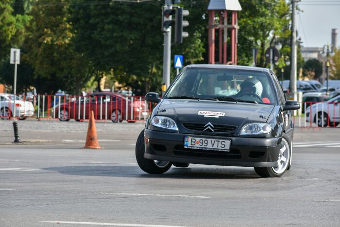 For cars, always turn towards the skid.