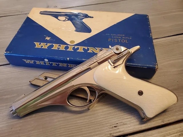 cool designs - atomic age whitney wolverine .22 pistol - .99 Caliber Long Rifle Pistol