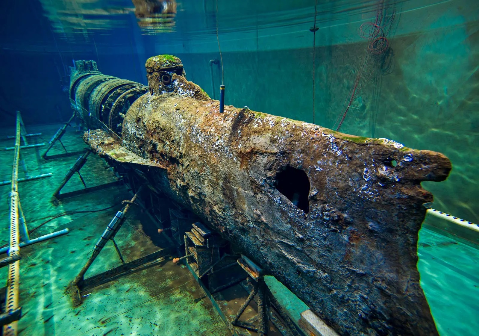 During the American Civil War, the Confederacy attempted to develop an unusual weapon known as the "H.L. Hunley," which became the first combat submarine to sink an enemy warship. On February 17, 1864, Hunley achieved this remarkable feat by torpedoing and sinking the Union Navy's Housatonic