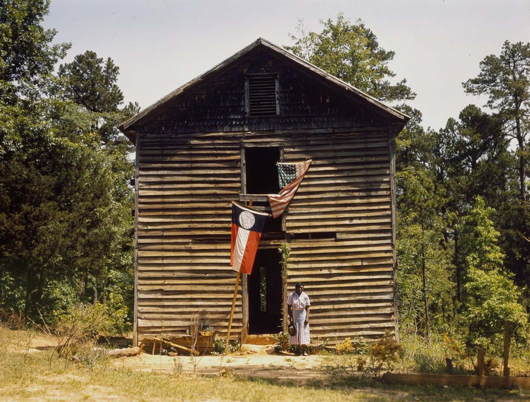 historical photographs - sharecropper house