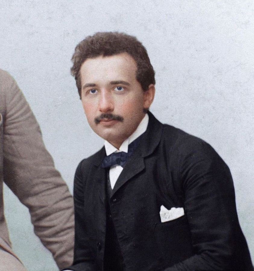historical photographs - albert einstein at the age of 22 - Cao