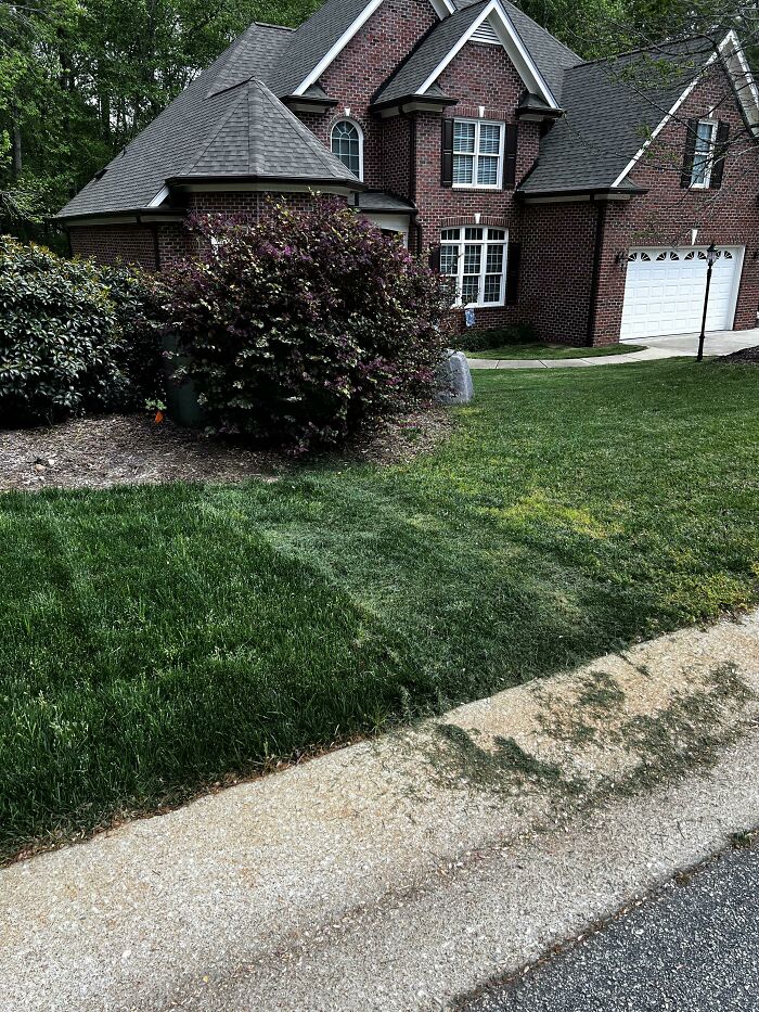 My Neighbor Insists I Grew My New Grass Over The Property Line So She Continues To Mowing This Two Foot Section Of What’s Actually Mine