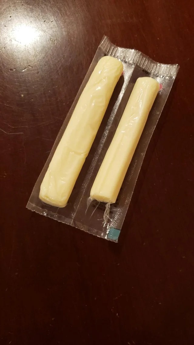 One of my cheese sticks is much... girthier...