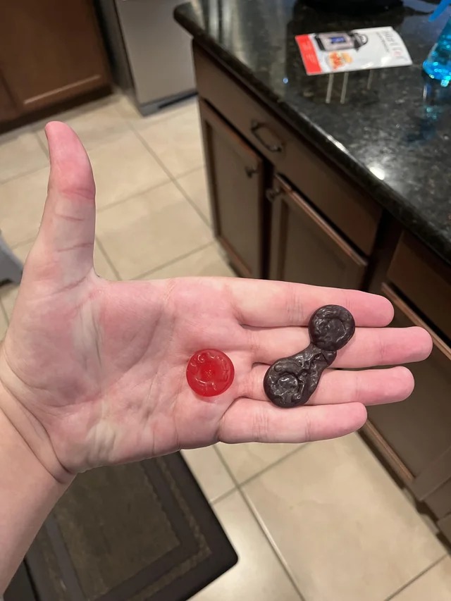 My Lifesaver Gummy is a conjoined twin.