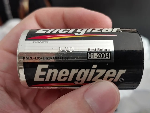 A battery we held on to for likely 20 years