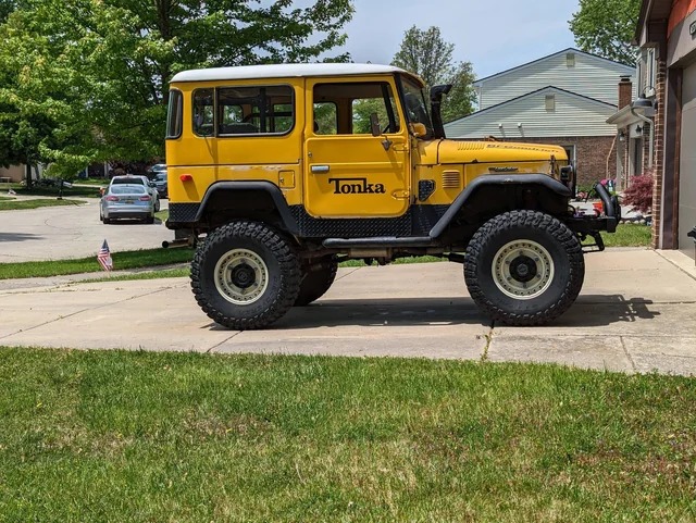 This real Tonka truck