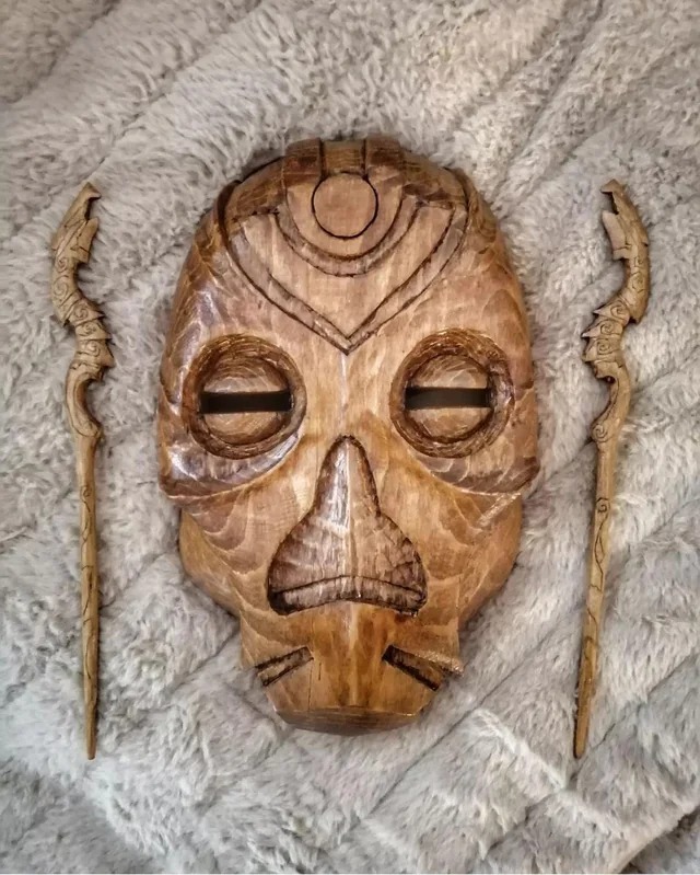 Dragon Priest Mask from Skyrim