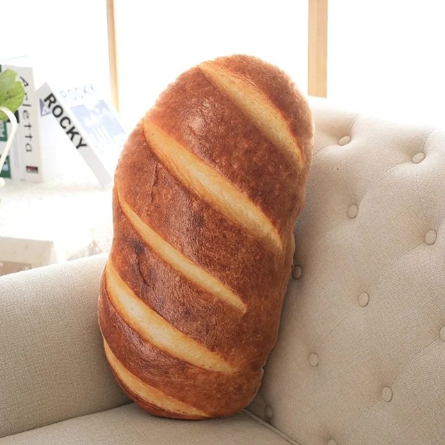 Super Realistic Bread Pillow