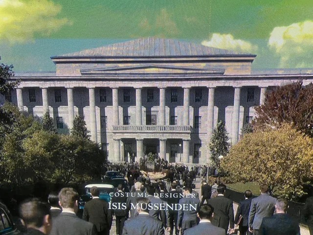 In the movie "On the Basis of Sex" there is a costume designer named "Isis Mussenden", which in German can be read like ISIS must end. (Ger: Isis muss enden.)