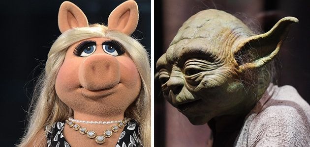 Yoda and Miss Piggy were both voiced by the same person.