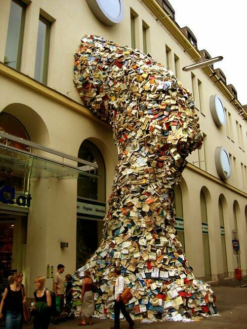mildly interesting pics - alicia martin book sculpture
