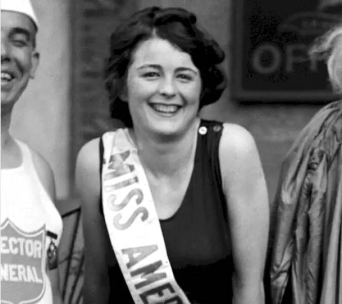 This is Mary Katherine Campbell, the winner of the 1923 Miss America contest: