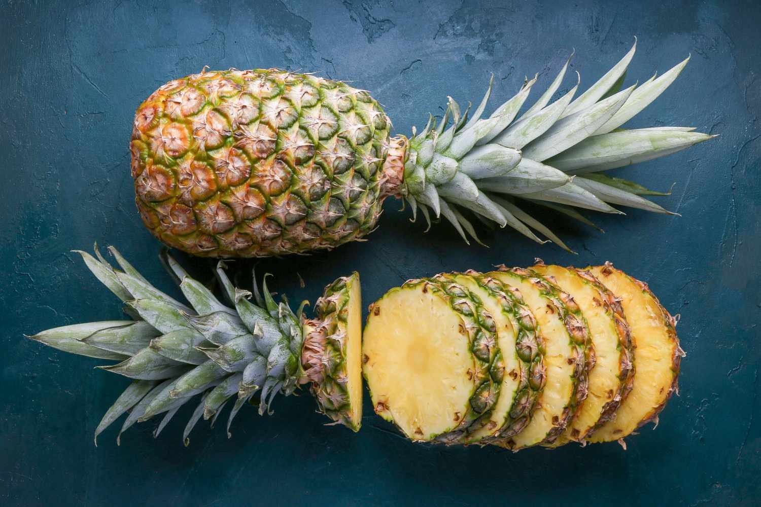 Pineapples are not actually a single fruit but a group of berries fused together.