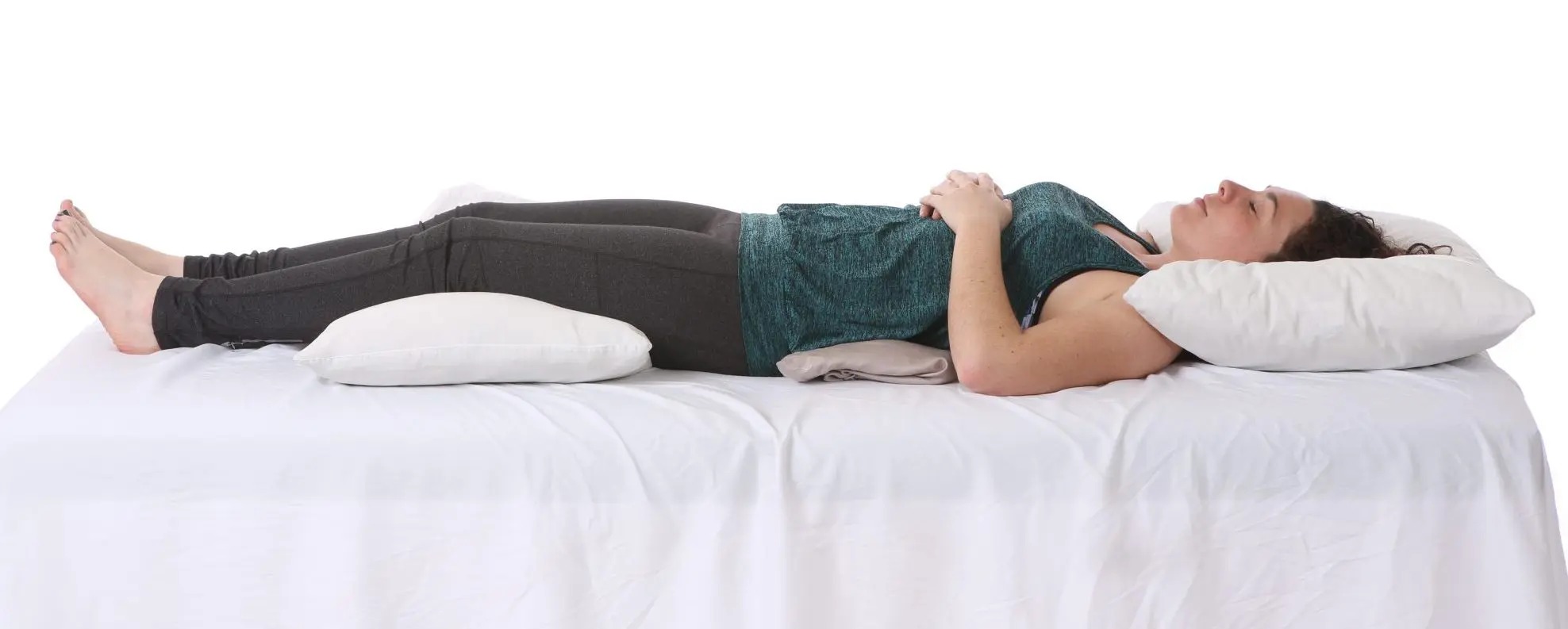 Sleeping on your back can lead to a sore lower back. There is one big pro to this position though: It can help acid reflux.. To make it better for your back: place a pillow or rolled-up towel under your knees. It can also result to more difficulty of breathing. Which causes stress. which = nightmare