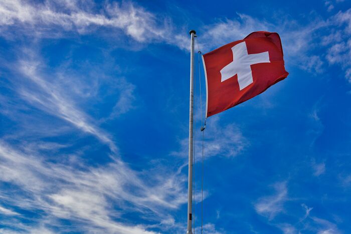 Switzerland does not have a single official head of state. It is a council of 7 people.