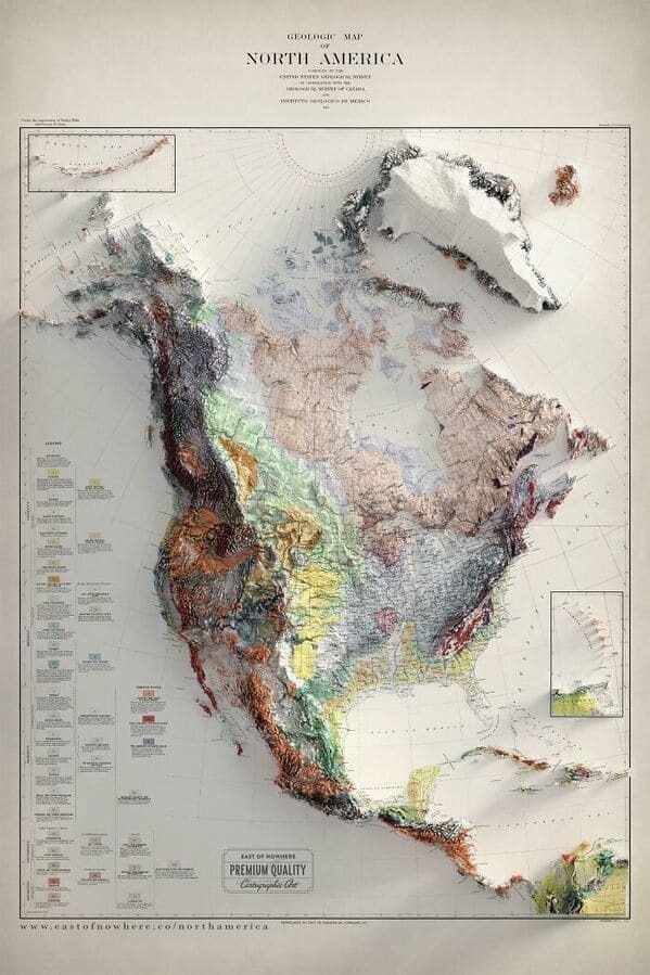 data is beautiful - bedrock geology of north america - Home Sepatice Geologic Map or North America East Of Howhere Premium Quality Contographic One Kom E Quem Soset Vetur Healt