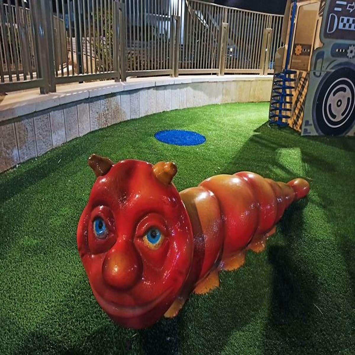 This Horrific Playground Caterpillar