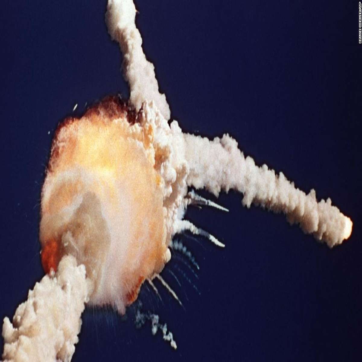 The astronauts in the Space Shuttle Challenger were still alive after the failure of systems and rapid expansion of fuel commonly viewed as an explosion.