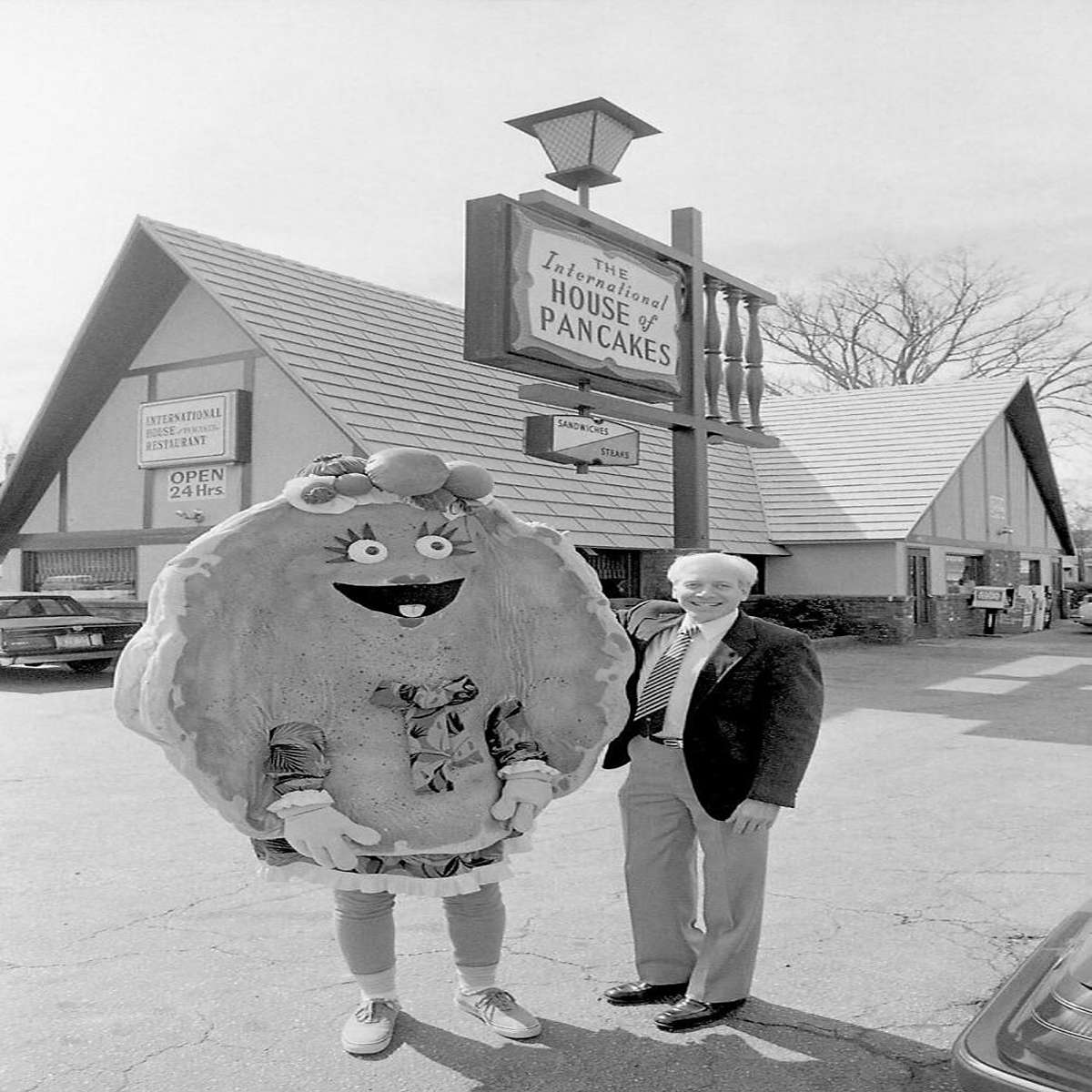 ridiculous pics from the past - ihop 1987 - International Boese Restaurant Open 24 Hrs. The International House of Pancakes Sandwiches Steaks