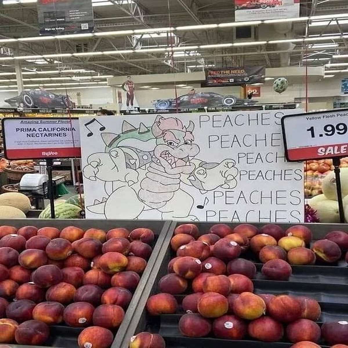 dank memes - natural foods - Cleesams Amazing Sueminese Flavor Prima California Nectarines HvDee thi Vor Teseact Angling Pred The Need, 99 911 Fiffers Peaches Peache Peach Peaches Peaches Peaches Yellow Flosts Peac 1.99 Sale