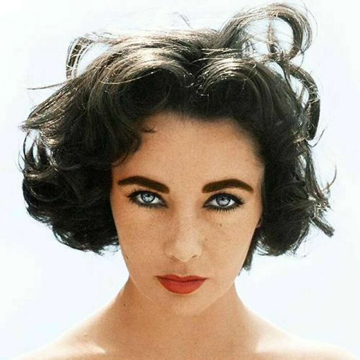 Elizabeth Taylor For The Look Magazine In 1956
