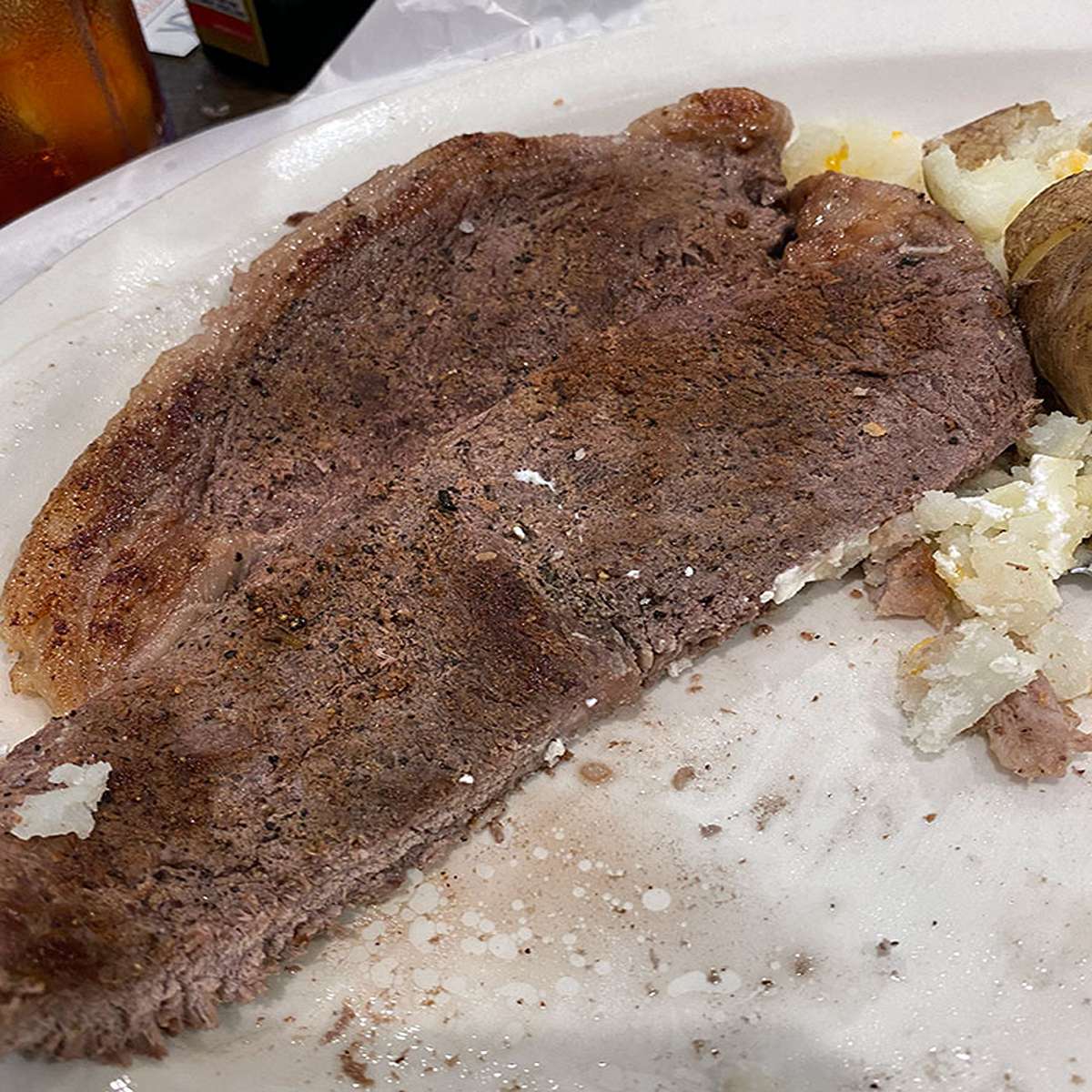 I Got This Steak From My Local Restaurant