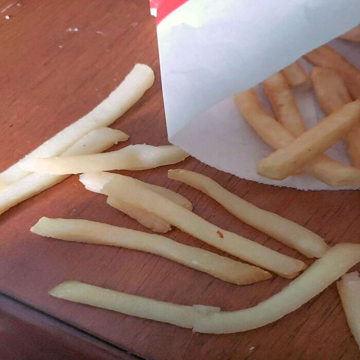 The Amount Of Uncooked Fries In My McDonald's Order