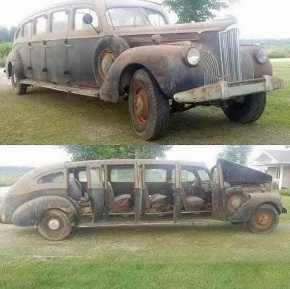 1941 Packard 8 - Door Open Top Tour Bus