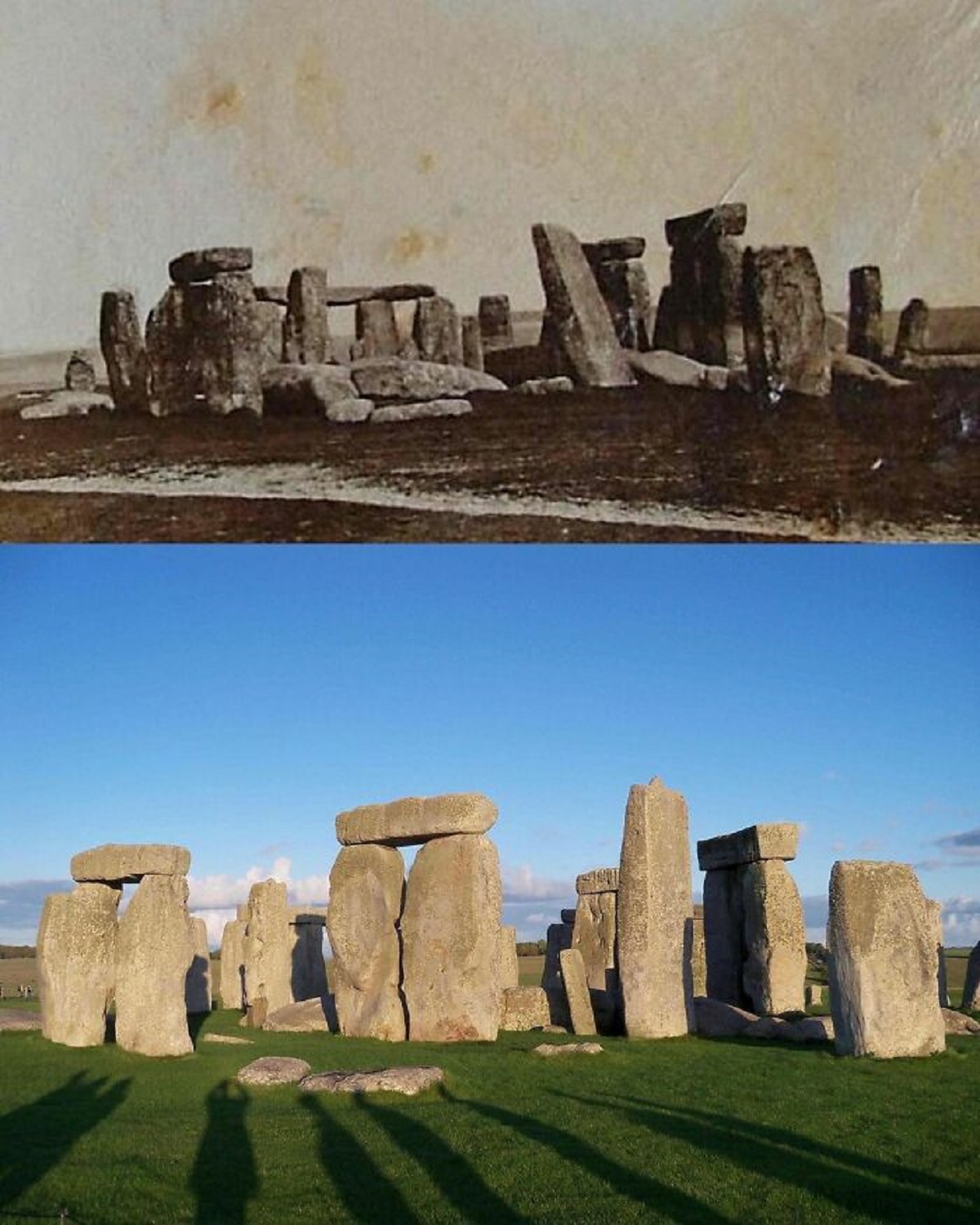 Stonehenge : 1877 And 2019