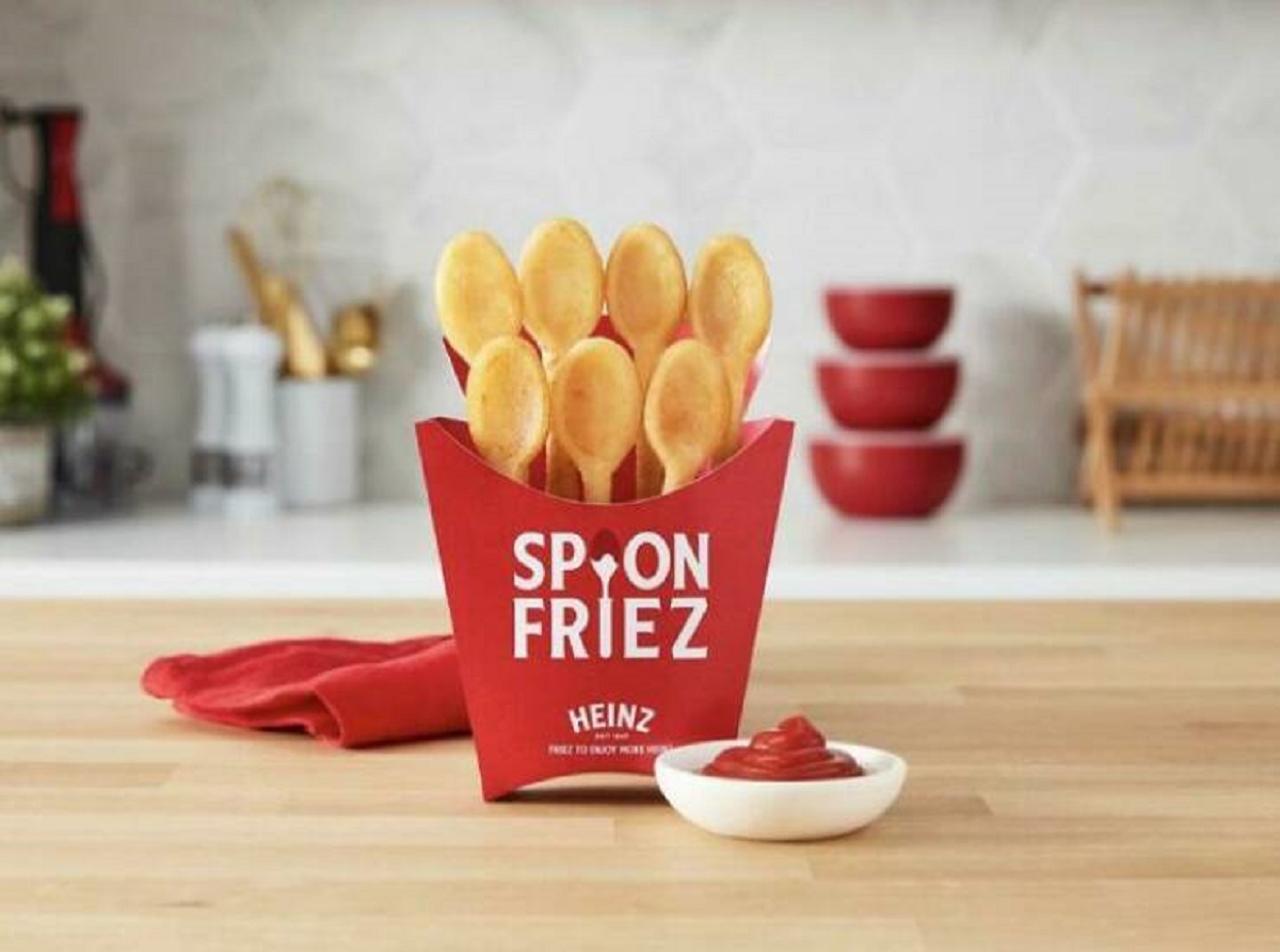 Heinz Creates Spoon-Shaped Fries For The Perfect Ketchup Dip