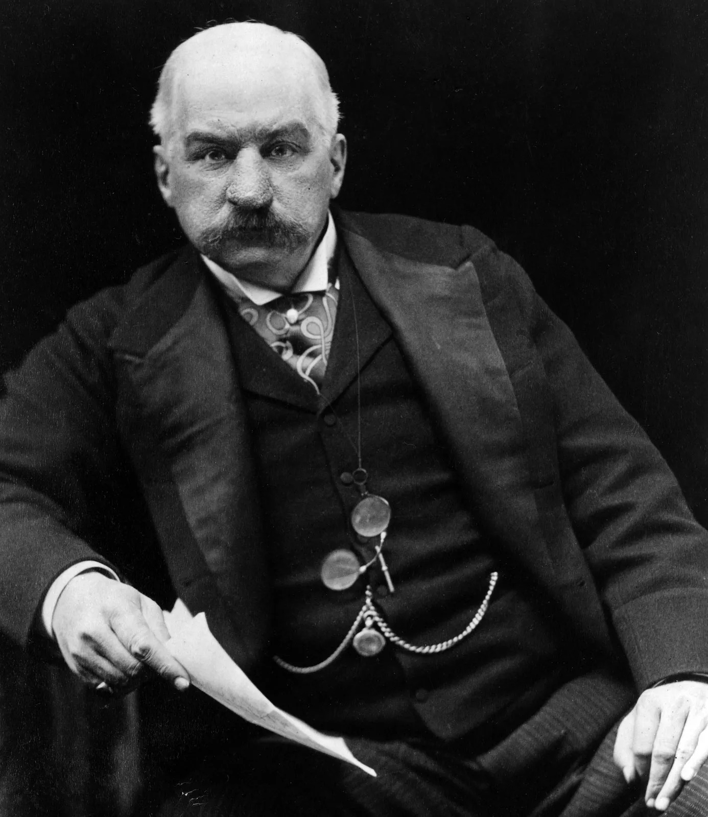 that during the Panic of 1907, J.P. Morgan organized a coalition of financiers that saved the American monetary system from collapse.